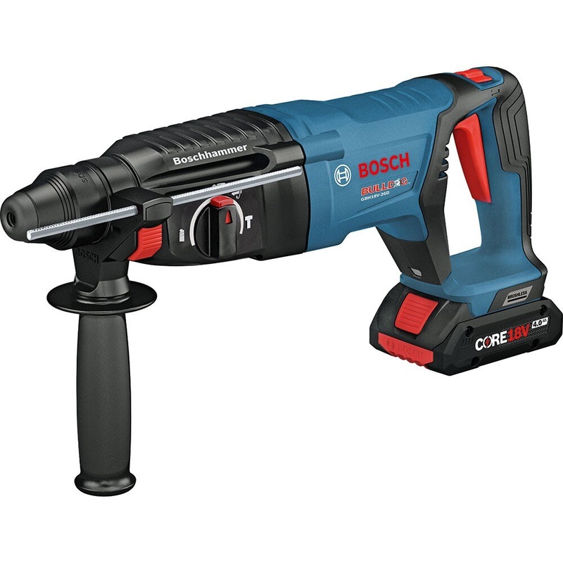 Bosch GBH18V-26DK15 18V SDS-plus Bulldog 1 Rotary Hammer Kit w/Battery
