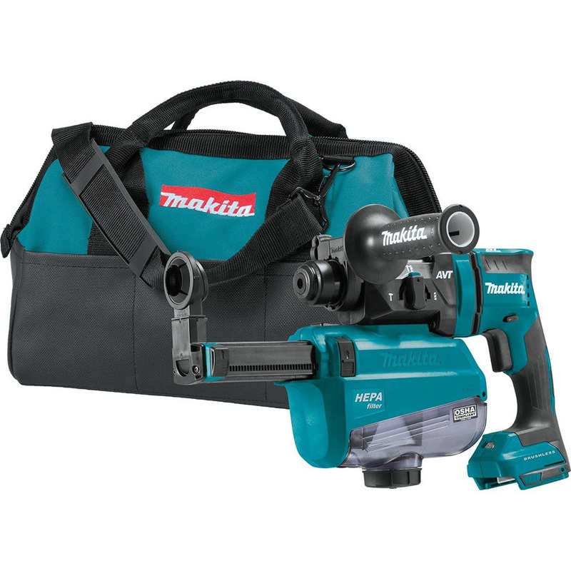Makita XRH12ZW 18V LXT Lithium-Ion Brushless 11/16 AVT Rotary Hammer