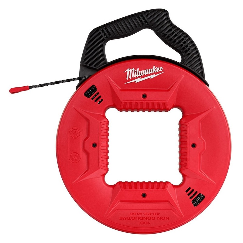 Milwaukee 48-22-4165 100′ Polyester Fish Tape w/ Nonconductive Tip