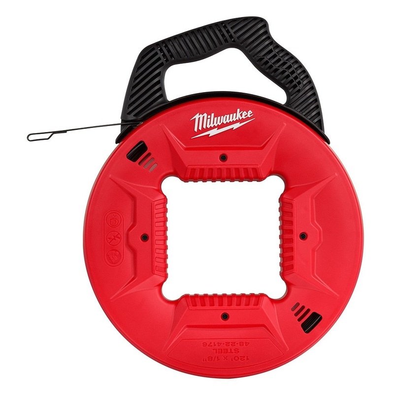 Milwaukee 48-22-4176 120′ 1/8 Steel Fish Tape