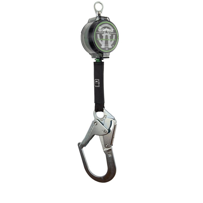 Safewaze 018-5010 7′ Web Retractable With Steel Rebar Hook