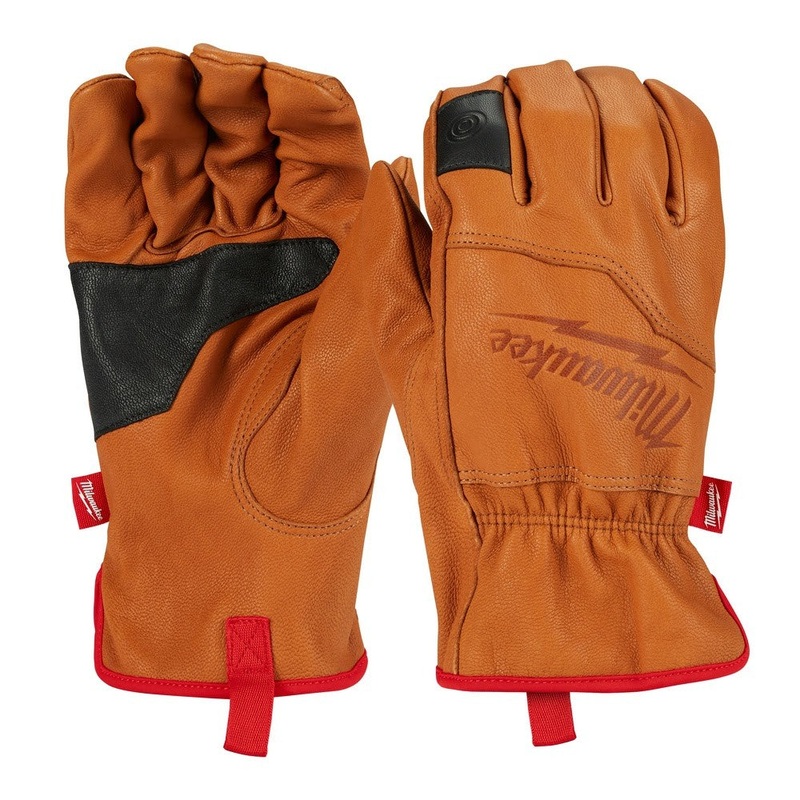 Milwaukee 48-73-0011 Goatskin Leather Gloves – Medium