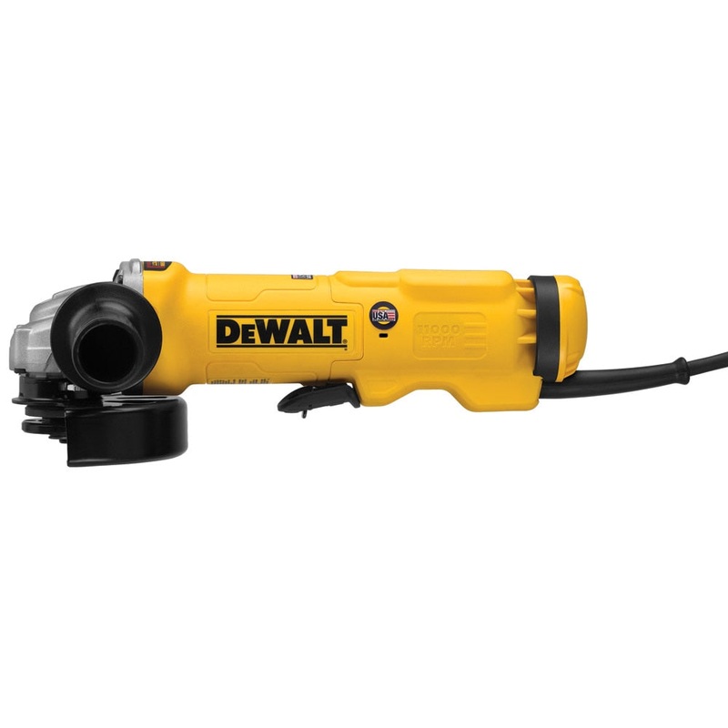 DeWalt DWE43114N 4-1/2 – 5 Paddle Switch Grinder with No Lock On