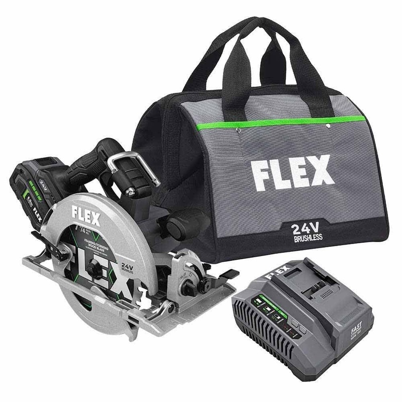 Flex FX2141-1D 24V 7-1/4Circular Saw Kit