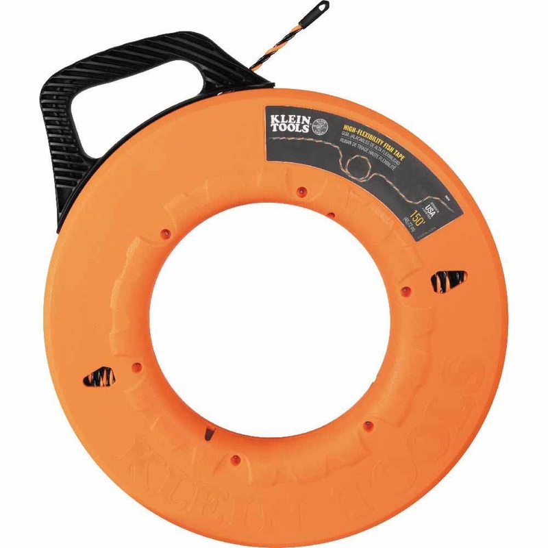 Klein 50376 High Flex Polyester Fish Tape, 150′