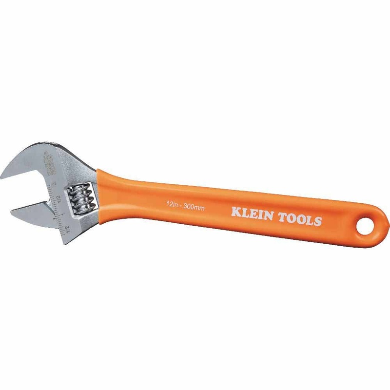 Klein O50712 Extra-Capacity Adjustable Wrench, 12
