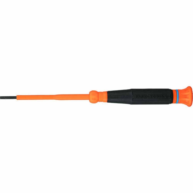 Klein Tools 6243INS Insulated Precision Screwdriver, 3/32 Slotted