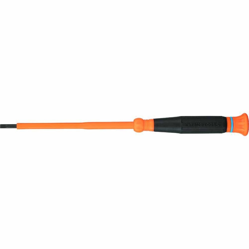 Klein Tools 6254INS Insulated Precision Screwdriver, 1/8 Slotted
