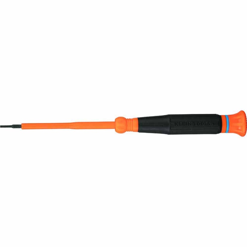 Klein Tools 6273INS Insulated Precision Screwdriver, 1/16 Slotted