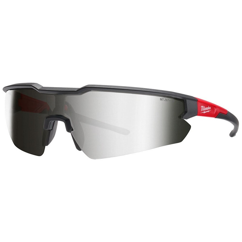 Milwaukee 48-73-2019 Safety Glasses – Clear Mirrored Anti-Scratch Lenses