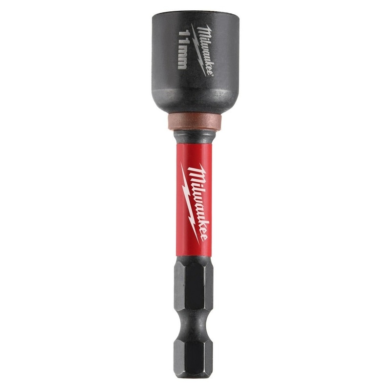 Milwaukee 49-66-4611 SHOCKWAVE Impact Duty 11MM x 2-9/16 Magnetic Nut Driver BULK 10