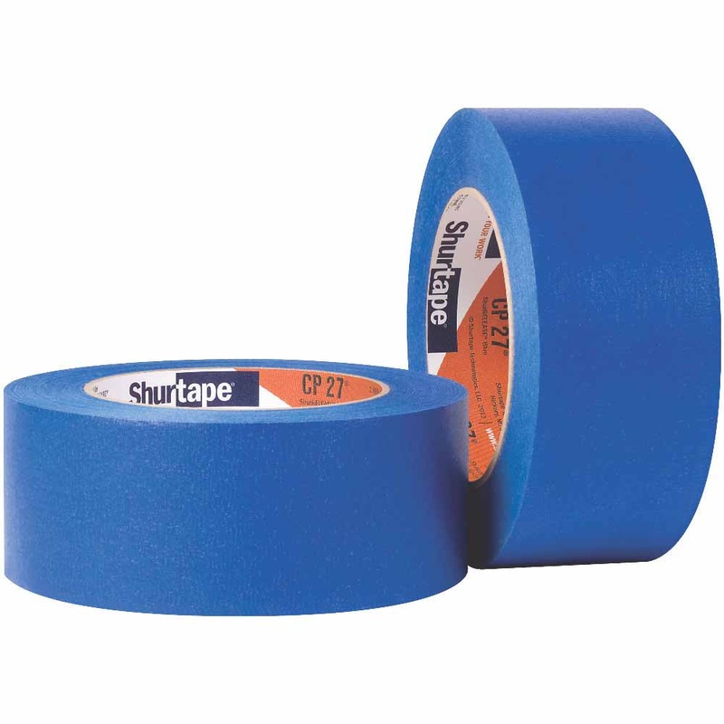 Shurtape 202880 CP 27 14-Day ShurRELEASE 2 Painter’s Tape, Blue, 48mm x 55m