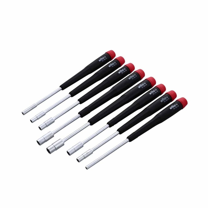 Wiha 26590 8 Piece Precision Nut Driver Set – Metric
