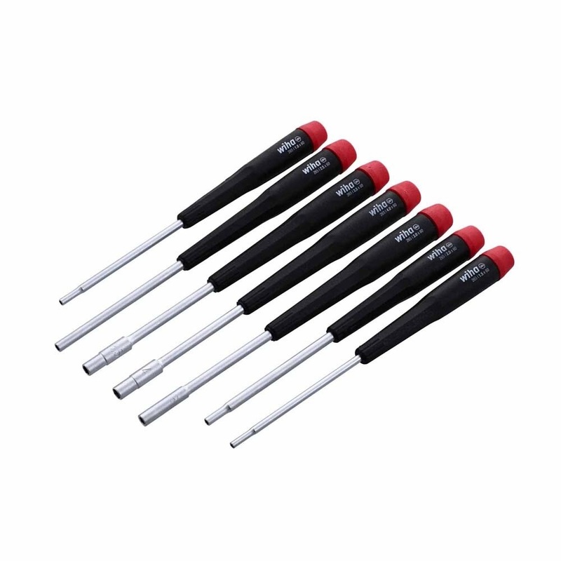Wiha 26592 7 Piece Precision Nut Driver Set – Metric