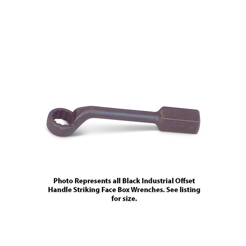 Wright Tool 1936 Striking Face Box Wrench 12 Point 45? Offset Handle 1-1/8