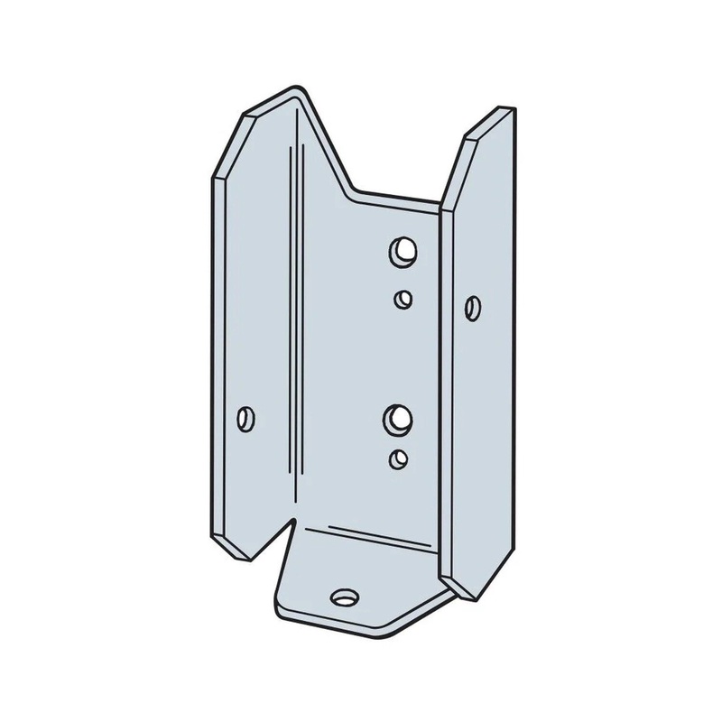 Simpson FB24SS Strong-Tie Stainless-Steel Fence Rail Bracket for 2×4