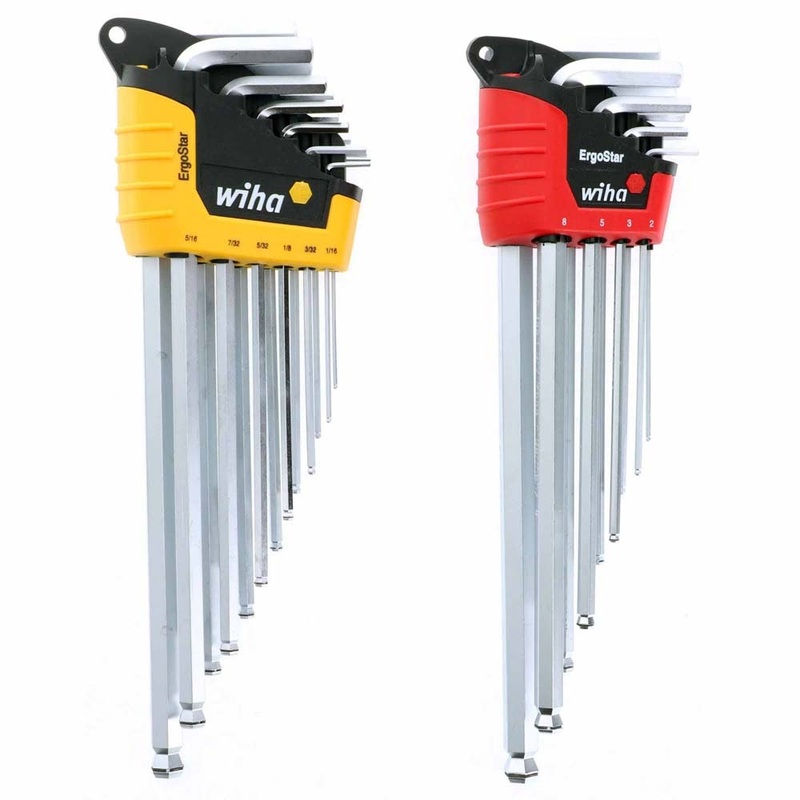 Wiha 66992 22 Piece MagicRing Ball End Hex L-Key Set – Inch – Metric