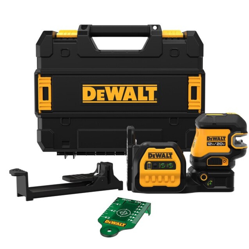DEWALT DCLE34520GB 20V Cross line 5 Spot Combo Laser Bare Kit