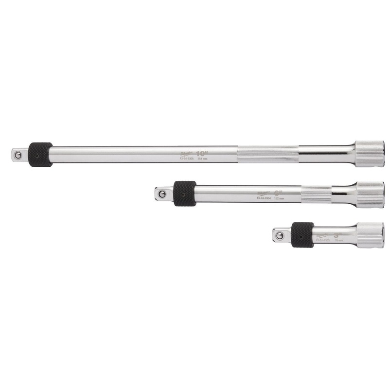 Milwaukee 48-22-9361 3pc 3/8 Drive Locking Extension Set