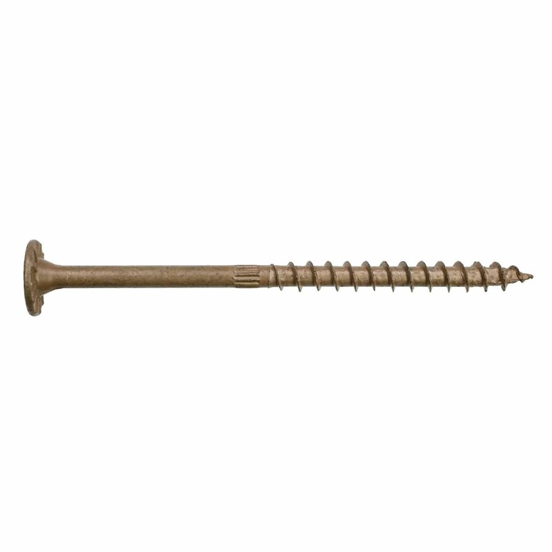Simpson SDWS22400DB Strong-Tie Exterior Timber Screw T40 Tan Double-Barrier Coating (600 Pack)