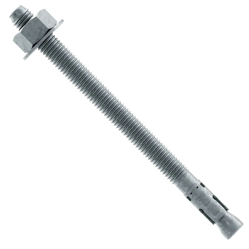 Simpson STB2-50700 Strong-Bolt 2 1/2X 7 Wedge Anchor for Concrete Applications (25 Pack)