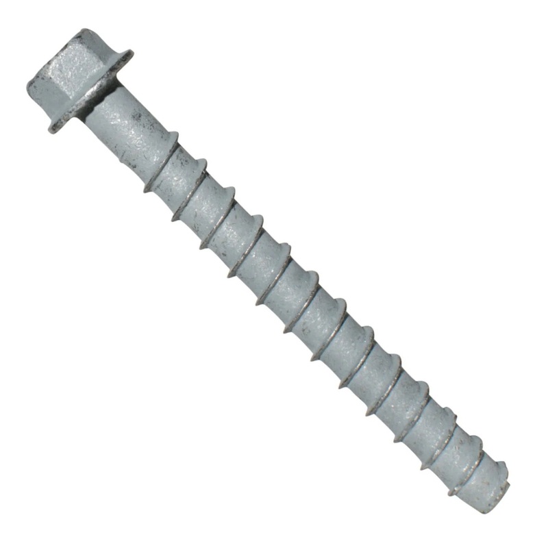 Simpson THD37400H Titen HD 3/8 x 4 Screw Anchor Zinc Plated (50 Pack)