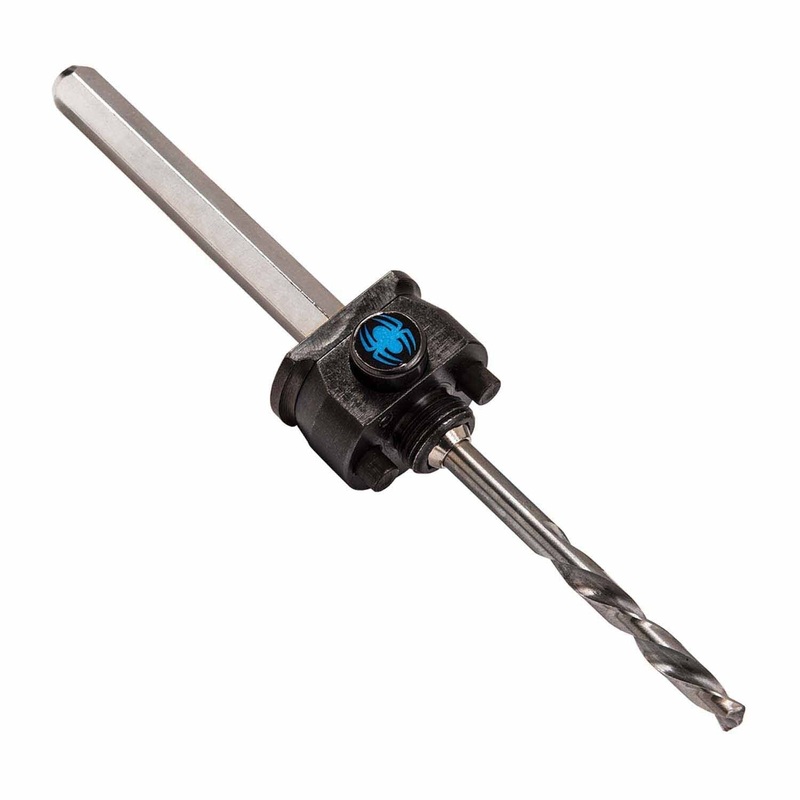 Spyder 600634P Hex10 1/2-Inch HSS Quick Change Hole Saw Arbor Assembly